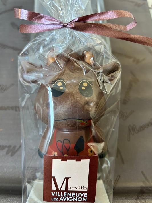 Sujet Chocolat ArtisanaL - Vache Jardinière