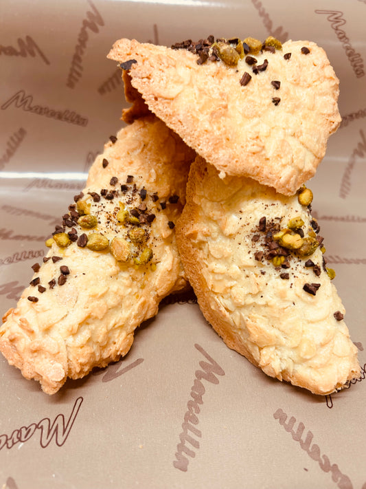Tuiles Artisanales Amandes,Pistache & Chocolat