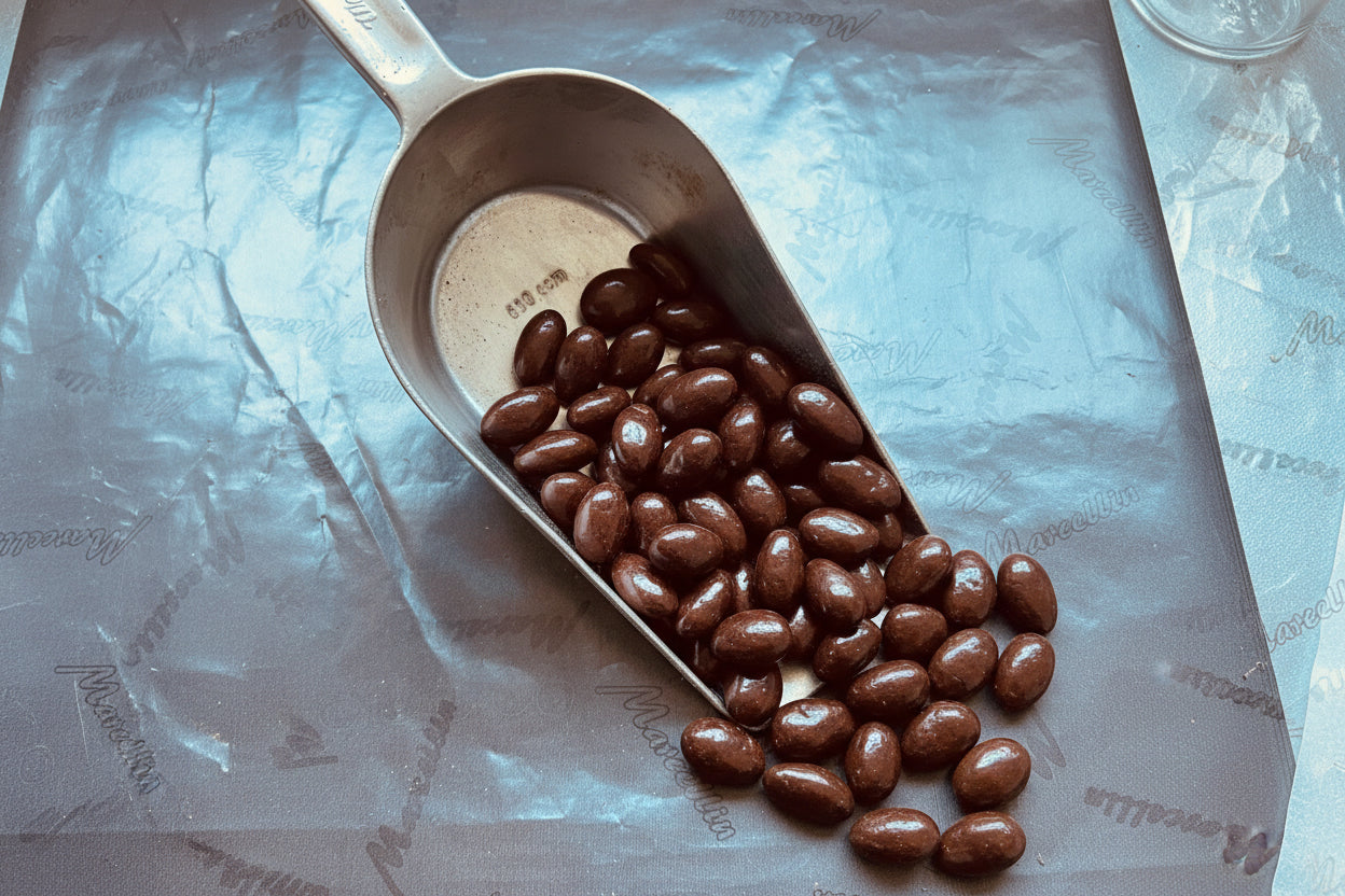 Amande enrobées de chocolat noir 250G
