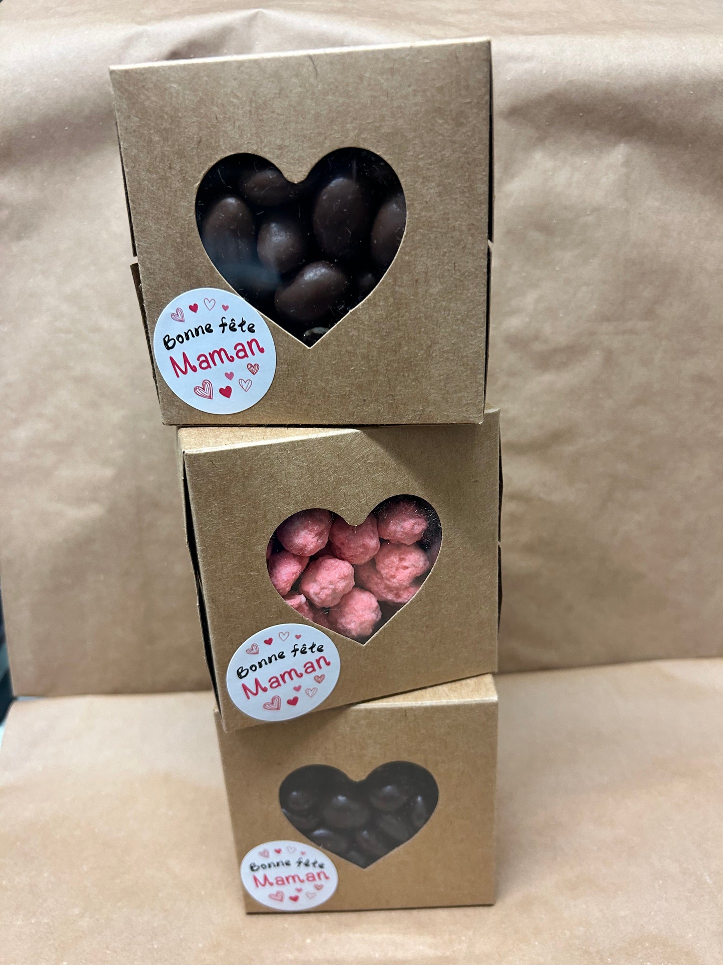 Coffret Cœur Naturel Fête des Mères